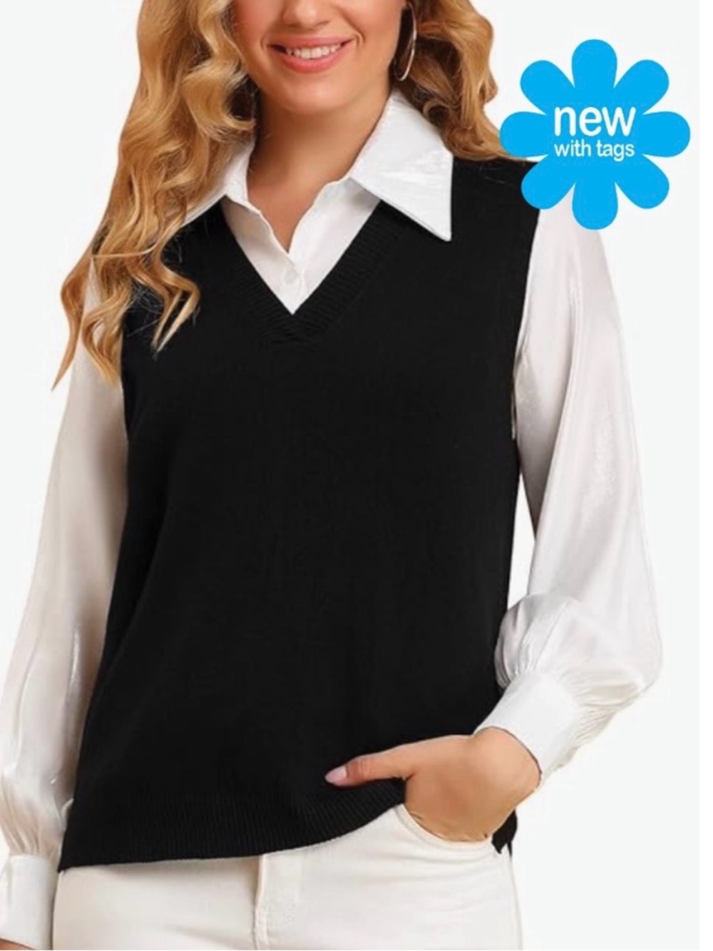 NWT 🦋 Sleeveless Pullover Sweater Vest | XLarge